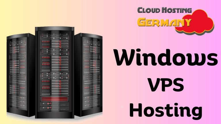 Cloud Hosting Germany – The Windows VPS Hosting Plan
