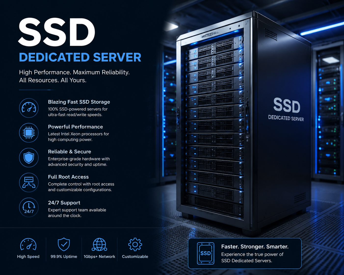 SSD Dedicated server